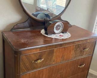 Grannys Dresser And Clock