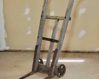 Antique Barrel Dolly