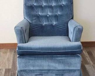 Small Swivel Base Rocking Chair.