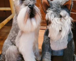 Plush statues