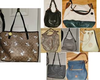 Handbags - Dooney and Bourke, Coach and The Sak