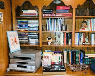 Books, DVDs and home electronics