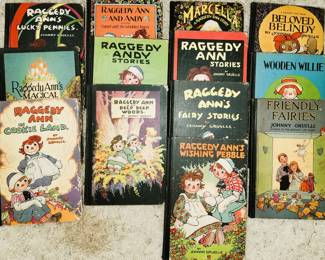 Antique/retro children's books - Raggedy Ann