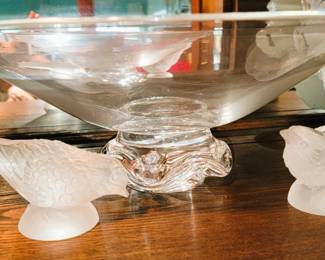 Crystal: Steuben and Lalique