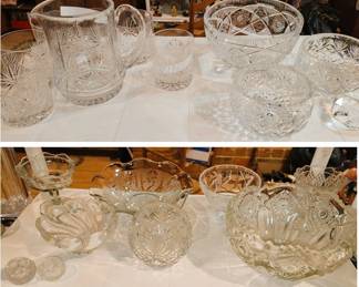 Clear Cut glass and crystal