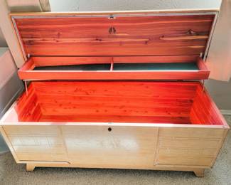 mid-century cedar chest
