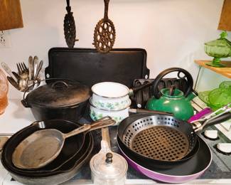 Pots and pans and cast iron