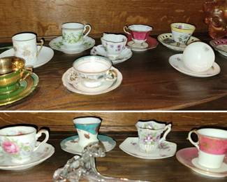 Cup and saucer sets