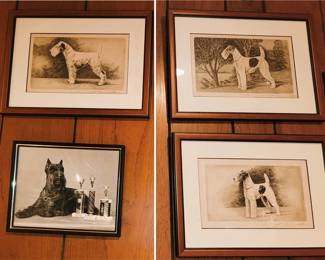 House of Dog Lover! Framed portraits