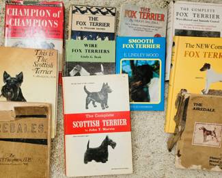 Antique/retro books - dogs