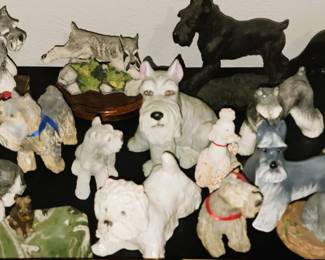 Dog figurines