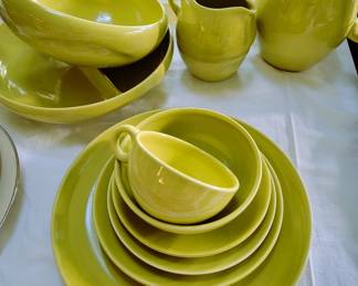 Robert Wright Chartreuse Dinner Set