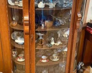 Bow Front Cabinet