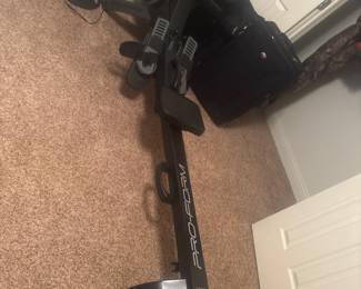 Proform space saver rower