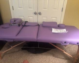 Massage table