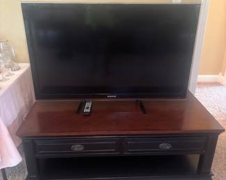 50 inch Samsung and TV stand