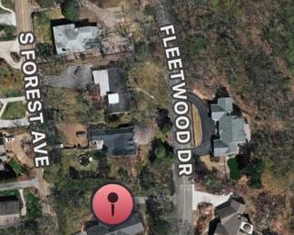 Parking advised on Fleetwood Drive. Please leave one side of the road for the emergency lane. Do not park there. There will be a sign on that side of road.
S Forest Ave is pretty busy. If Fleetwood is full I’d suggest parking closer to scenic Hwy on the S Forest Ave road and walk down to entrance.
Sorry you have to walk on this sale