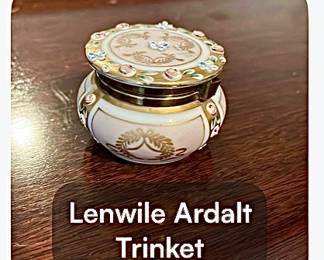Lenwile Ardalt Trinket Box Vintage