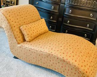 Contemporary Chaise Lounge “Surreal Sunset”