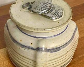 Art Pottery Steamer Pot with Lid by “Praise God Rob”