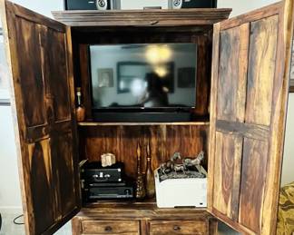 Rustic Storage Cabinet