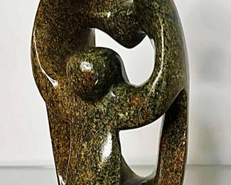 Hand Carved Shona Sculpture Mid Century Zimbabwe