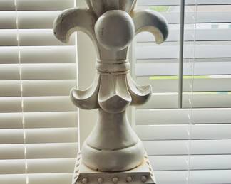 Fleur-de-lis Sculpture