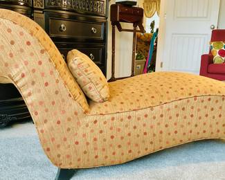Contemporary Chaise Lounge “Surreal Sunset”
