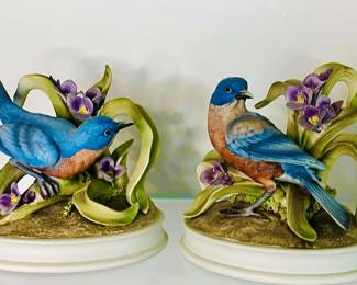 Andrea by Sadek Blue Bird Figurines Mid Century 