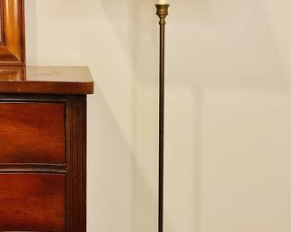Mid Century Brass Floor Lamp