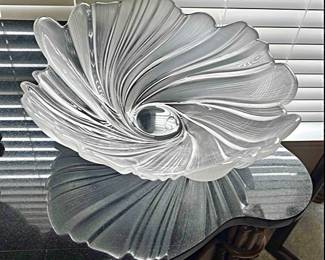 Mikasa Spun Silk Crystal Bowl 