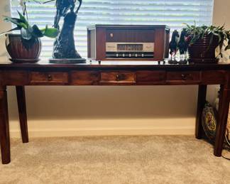 Rustic Console Table