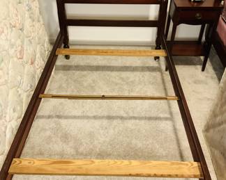 Mid-century four-poster beds by Dixie Furniture in Lexington, NC