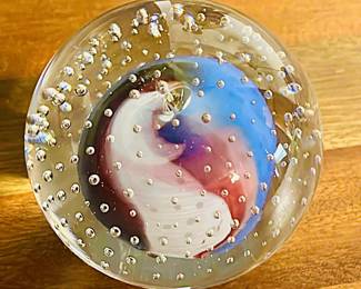 Art Glass Paperweight 