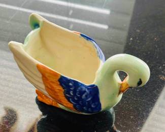 Occupied Japan, vintage Swan planter 1945-1952