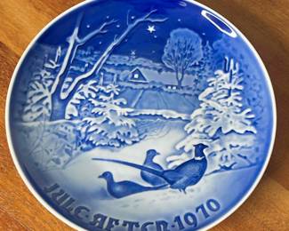 1970’s Bing and Grondahl Christmas Plate Denmark