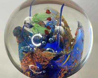 Art Glass Paper weight 