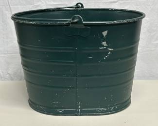 Painted Galvanized Mop Bucket