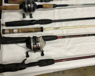 Vintage Fishing Poles