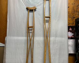 Wooden Crutches