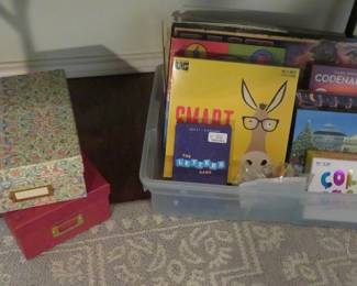 Board games, puzzles