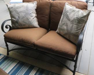 Outdoor love seat