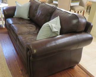 Leather sofa