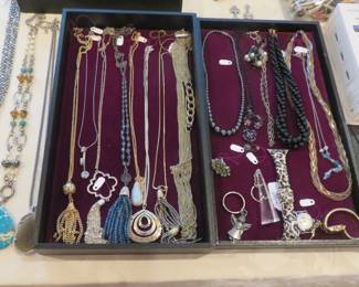 Vintage Leopold compass, costume jewelry