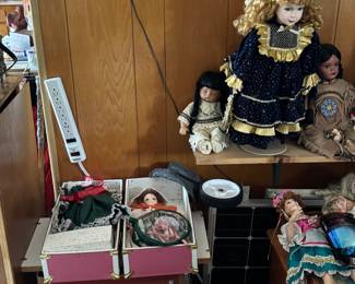 Lots of dolls