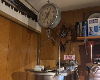 Antique saws and scale