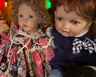 Lots of dolls