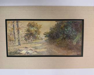 Paul Sawyier Secluded Byway Print