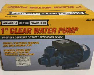 Chicago Electric Power Tools 1 Clear Water Pump