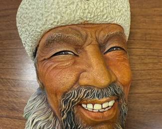 Bossons Chalkware Head Himalayan